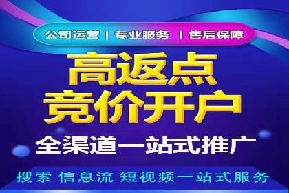 百度竞价个人开户案例分析